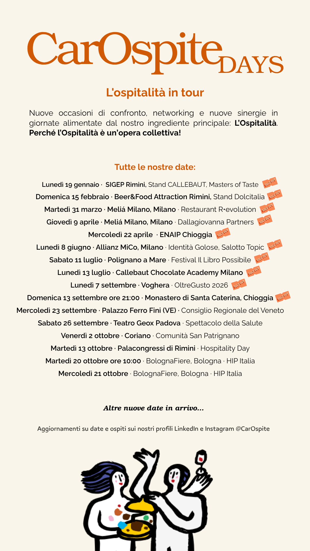 Artur Ruggiero: CarOspite Days: l'ospitalità in tour